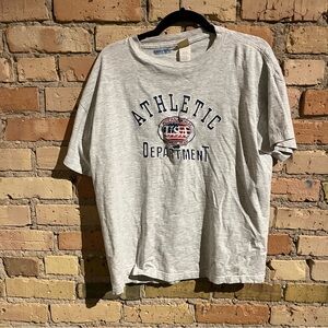 VTG 90s USA athletic dept shirt size L